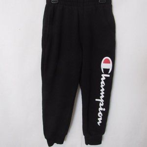 Boys Black Champion Joggers